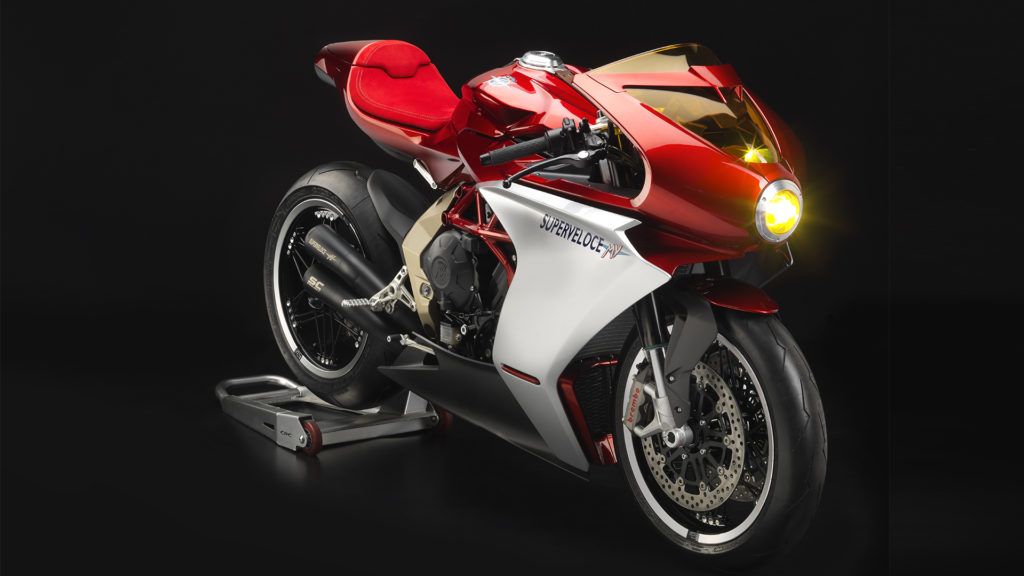 MV AGUSTA SUPER 800   SV 3 4 ant DX